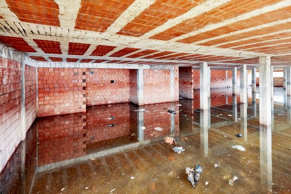 Basement Flood Remediation in Suwanee